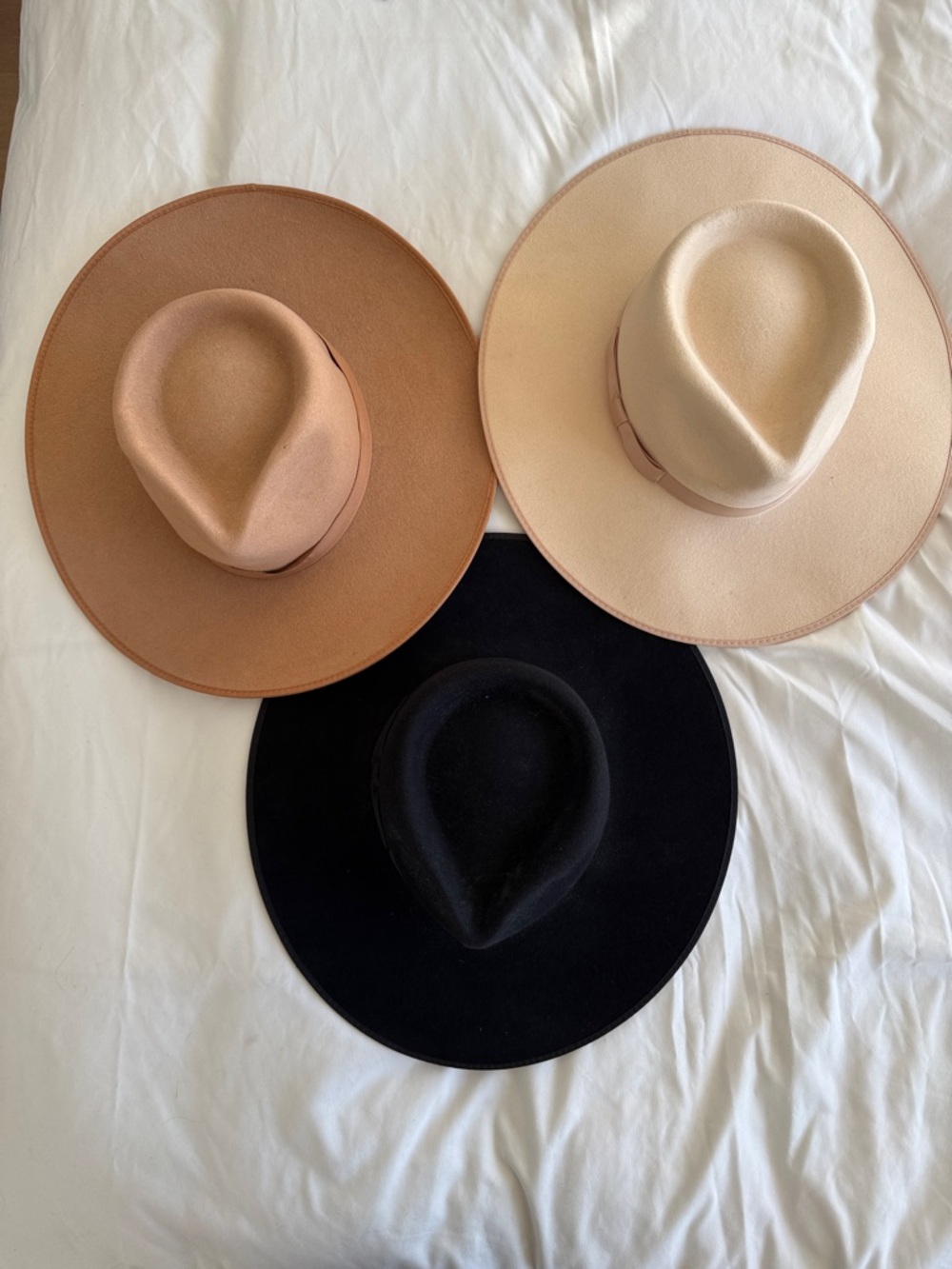 Lack of Color Small Rancher Women’s Fedora Black, Tan & Beige